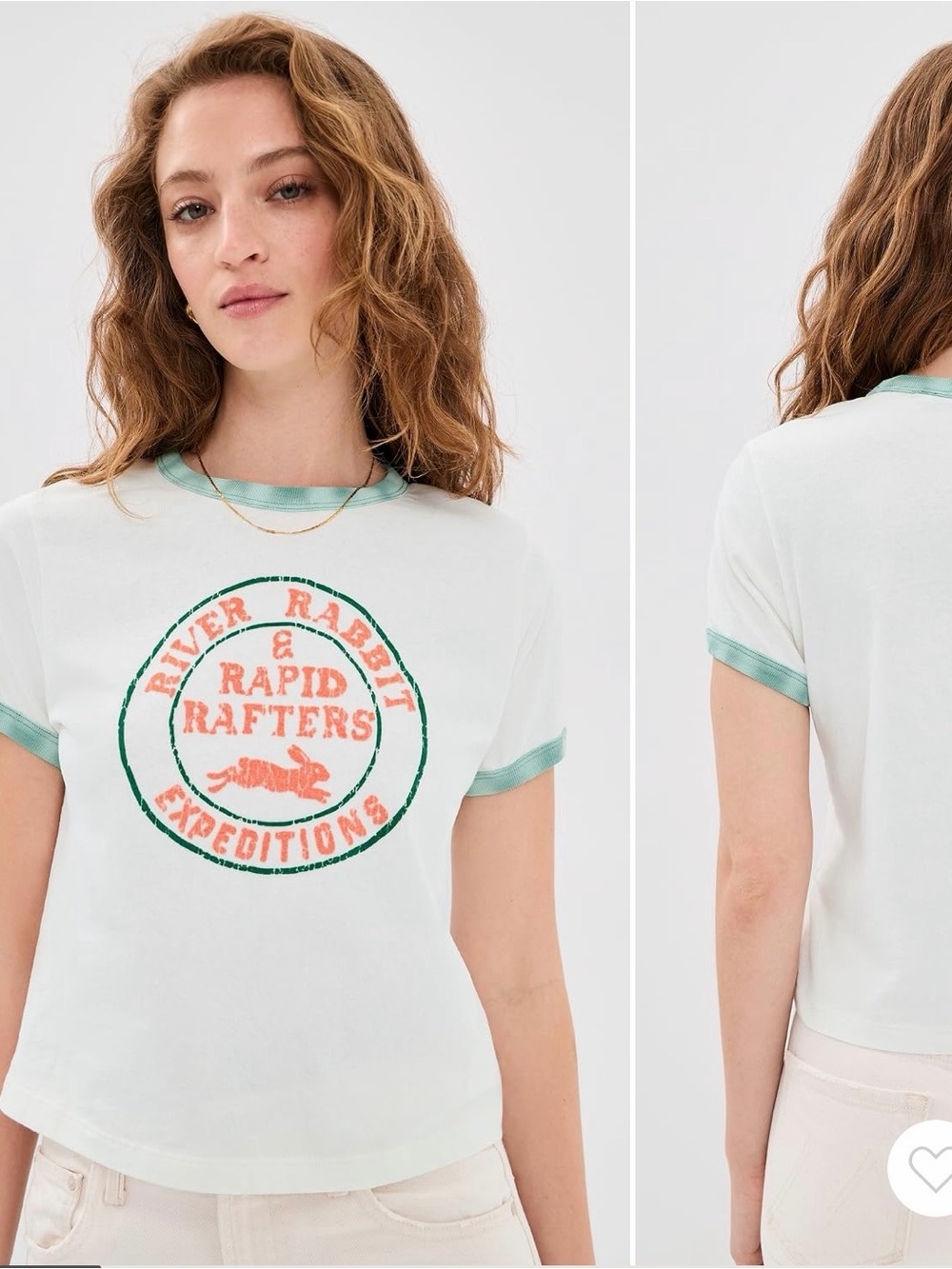 Mother Itty Bitty ringer tee